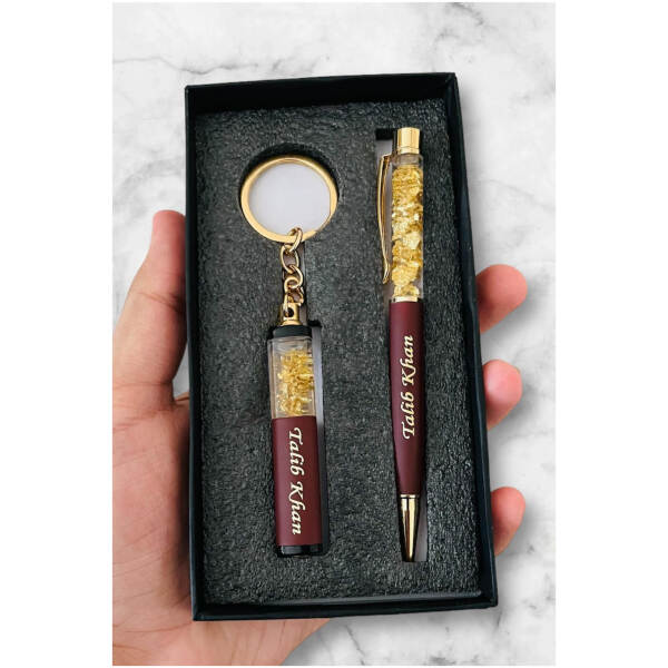 Golden Flake Pen Keychain Combo - Image 3