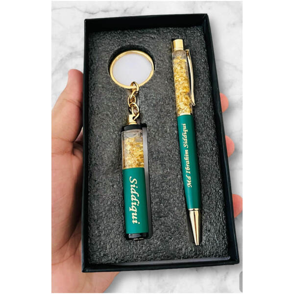 Golden Flake Pen Keychain Combo - Image 4