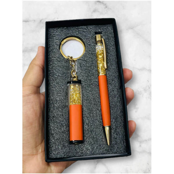 Golden Flake Pen Keychain Combo - Image 8